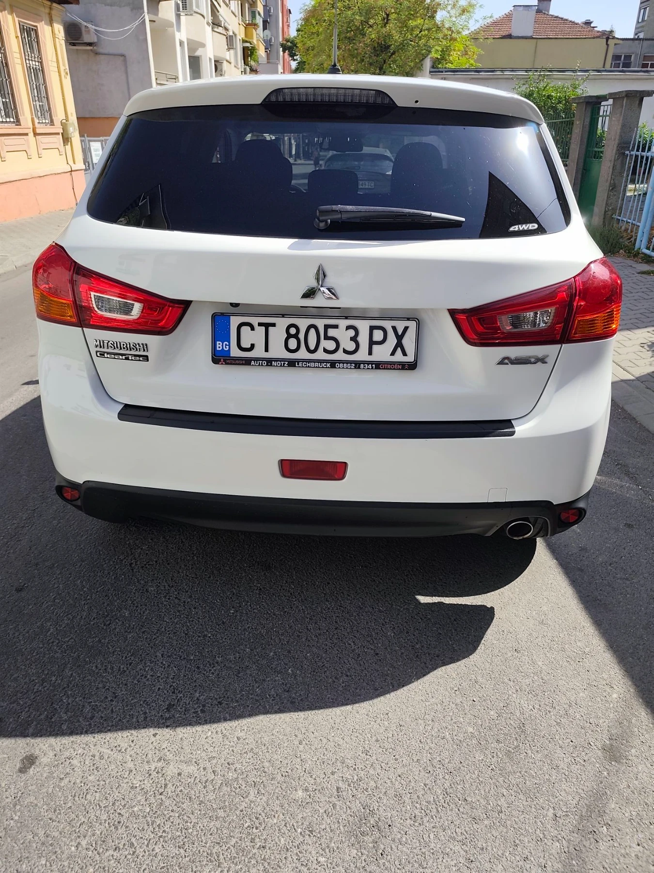 Mitsubishi ASX 1.6 4x4, снимка 10 - Автомобили и джипове - 55152652