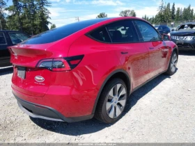 Tesla Model Y LONG RANGE* DUAL MOTOR* КОЖА* ПОДГРЕВ* ПАНО* 360* , снимка 4
