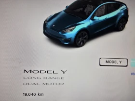 Tesla Model Y LONG RANGE* DUAL MOTOR* 2025* 19000km* , снимка 17