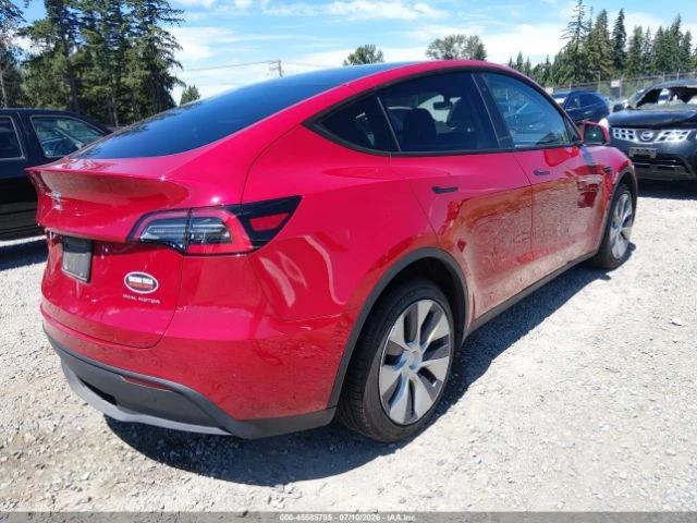 Tesla Model Y LONG RANGE* DUAL MOTOR* КОЖА* ПОДГРЕВ* ПАНО* 360* , снимка 4 - Автомобили и джипове - 55570075
