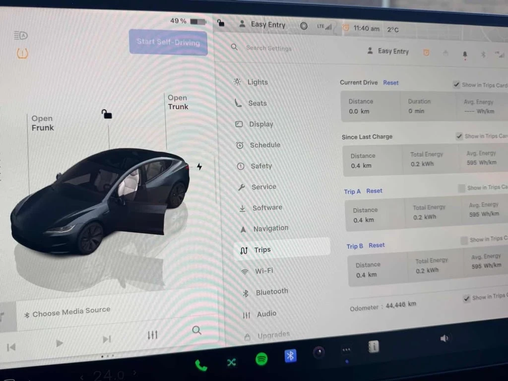 Tesla Model 3 2024 Long Range * CARFAX * ��� ������������ ������ | Mobile.bg � ����������� 9