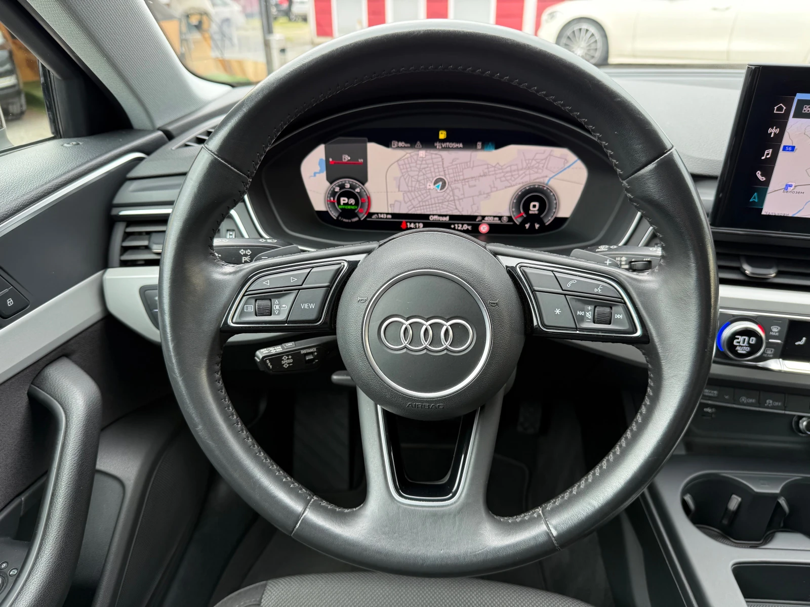 Audi A4 2.0TDI VIRTUAL COCK PIT !!! 100% РЕАЛНИ КИЛОМЕТРИ , снимка 12 - Автомобили и джипове - 54067051