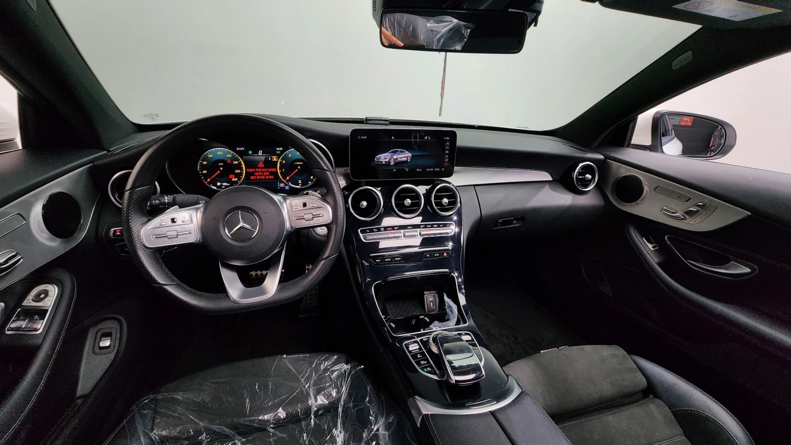Mercedes-Benz C 200 ЕЛ. БАГАЖНИК* BLIND SPOT* HUD* ЛЮК* КРАЙНА ЦЕНА, снимка 7 - Автомобили и джипове - 55756183