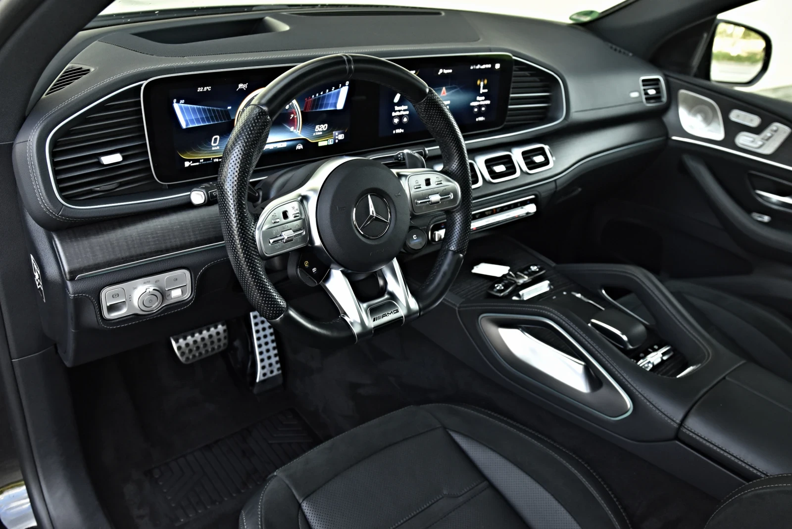 Mercedes-Benz GLE Coupe 53 AMG  4M 22AMG Optik 360 4DBURMESTER PANO FULL, снимка 9 - Автомобили и джипове - 54758267