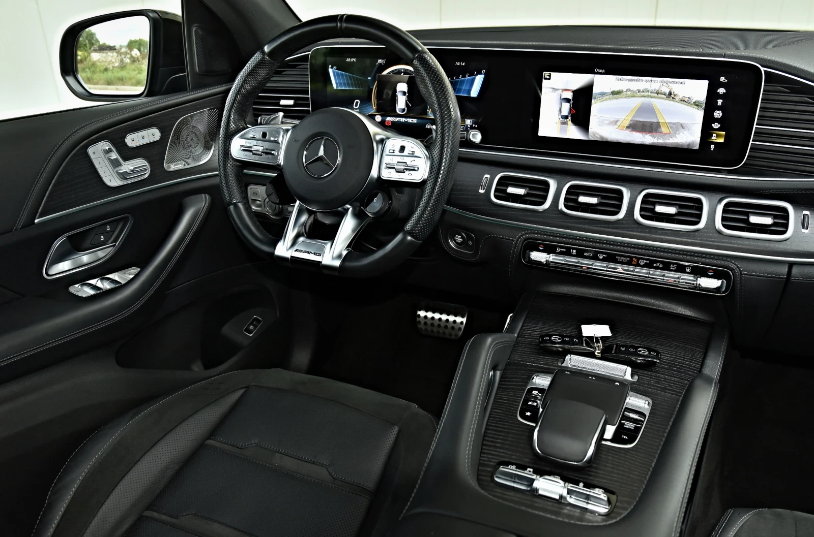 Mercedes-Benz GLE Coupe 53 AMG  4M 22AMG Optik 360 4DBURMESTER PANO FULL, снимка 10 - Автомобили и джипове - 54758267