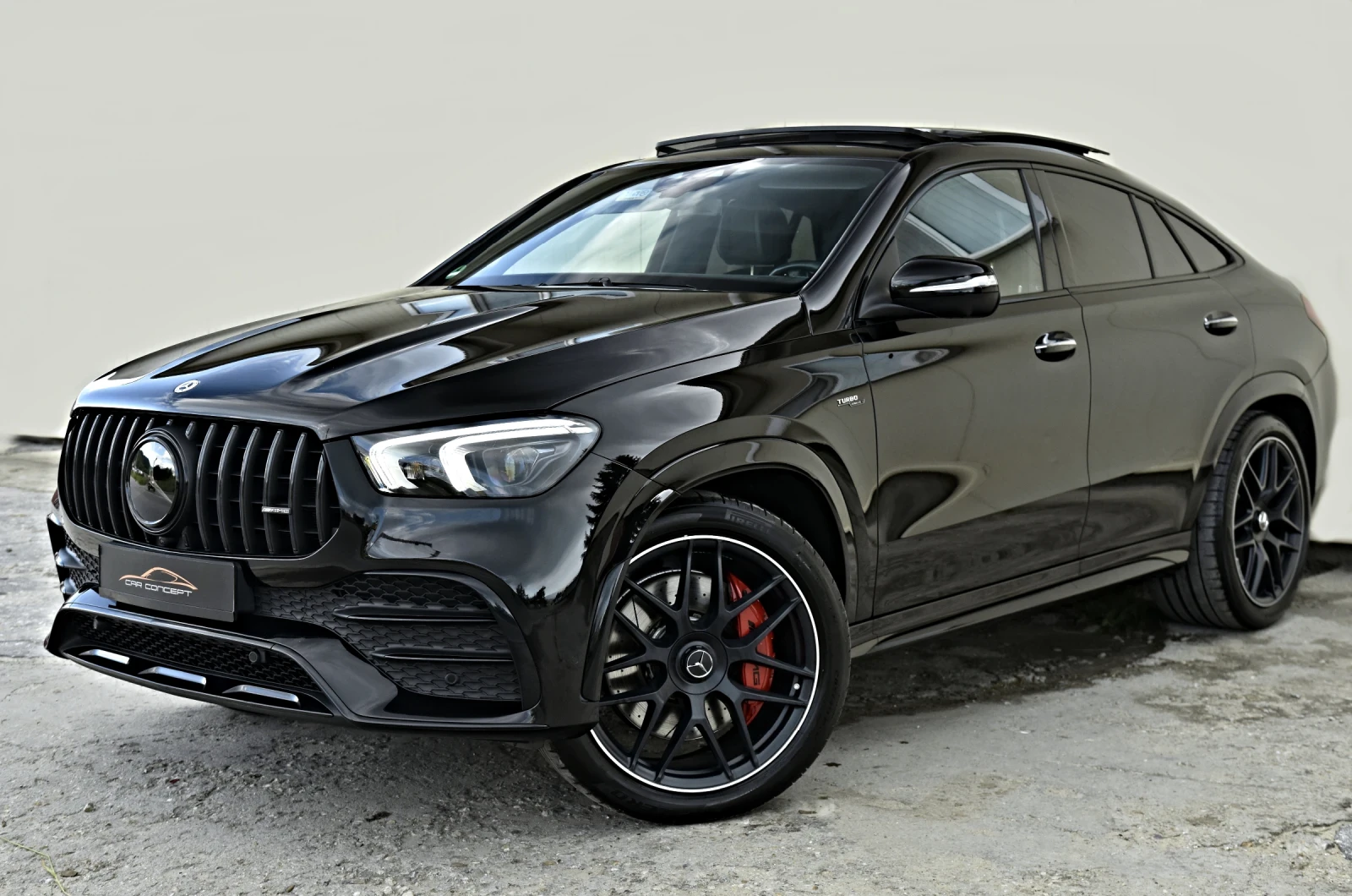 Mercedes-Benz GLE Coupe 53 AMG  4M 22AMG Optik 360 4DBURMESTER PANO FULL