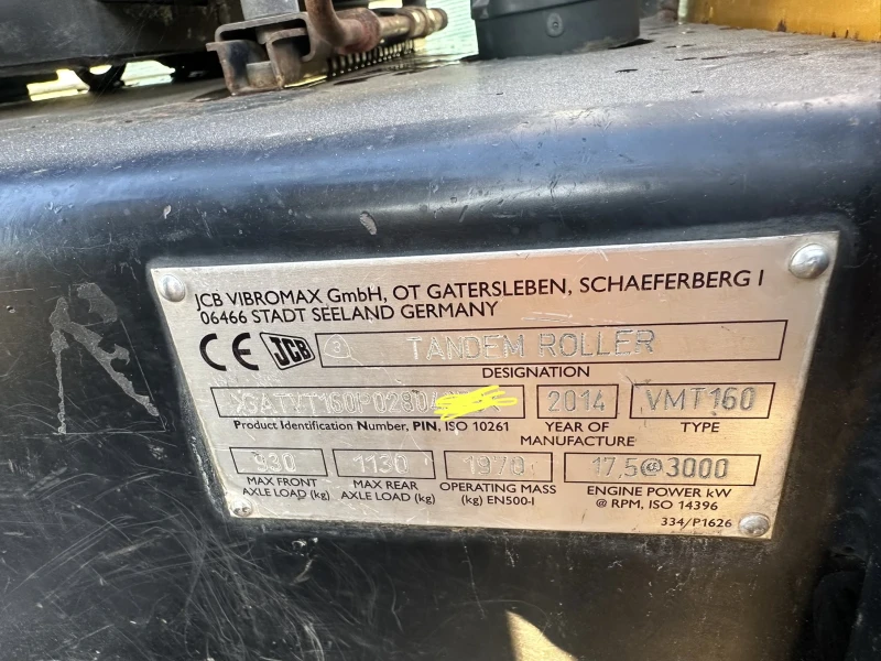 Валяк Друга марка JCB vmt160-100 НАЛИЧЕН, снимка 6 - Индустриална техника - 52563792