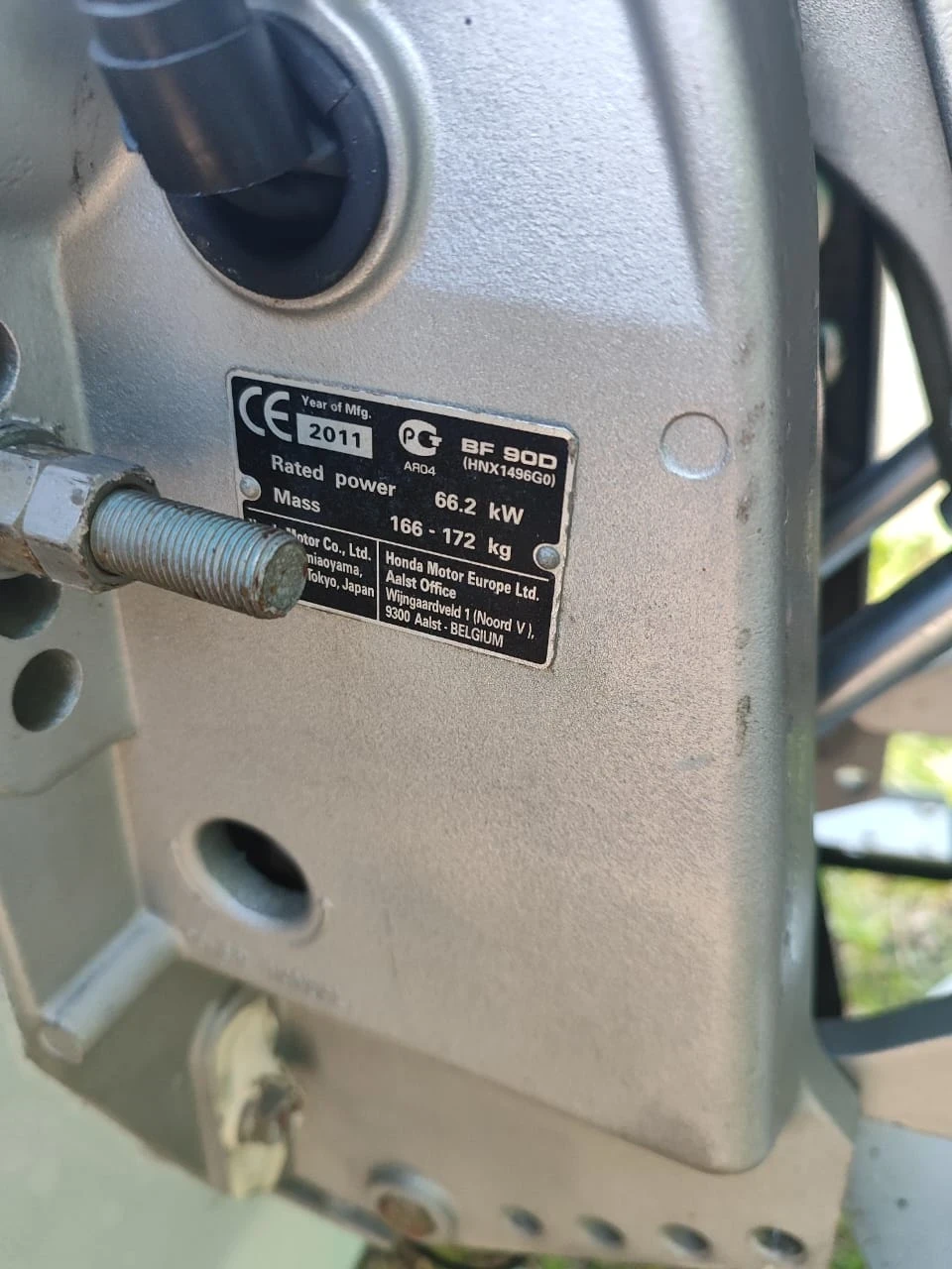 Извънбордов двигател Honda VTec 90HP - изображение 4