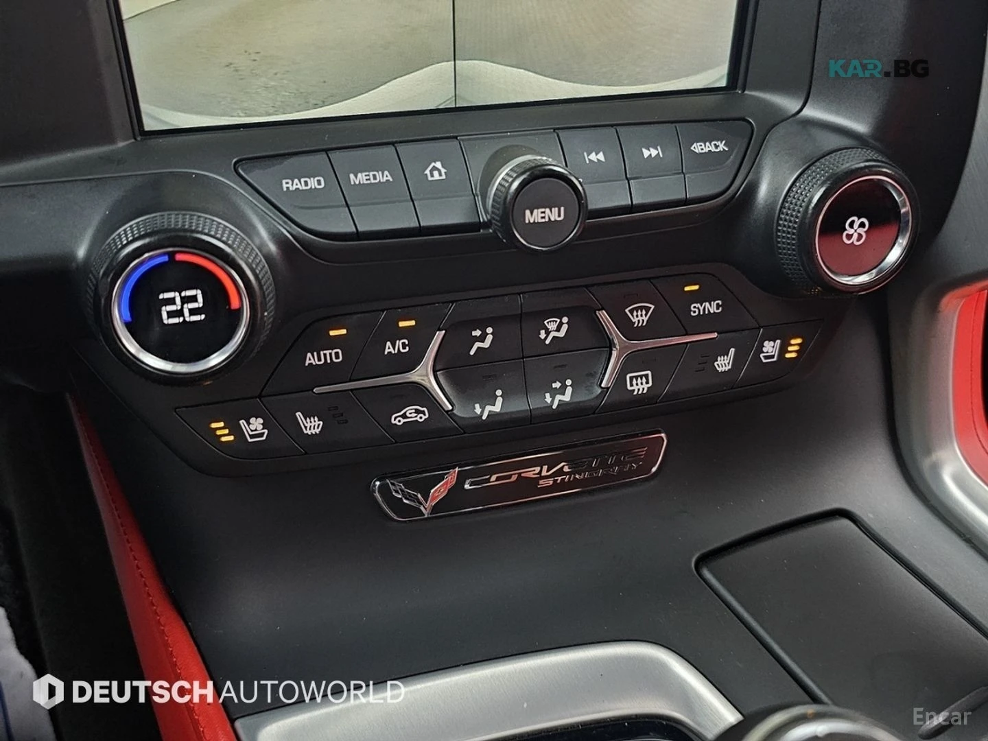 Chevrolet Corvette КОЖА* ОБДУХВ* НАВИ* HUD, снимка 15 - Автомобили и джипове - 55106126