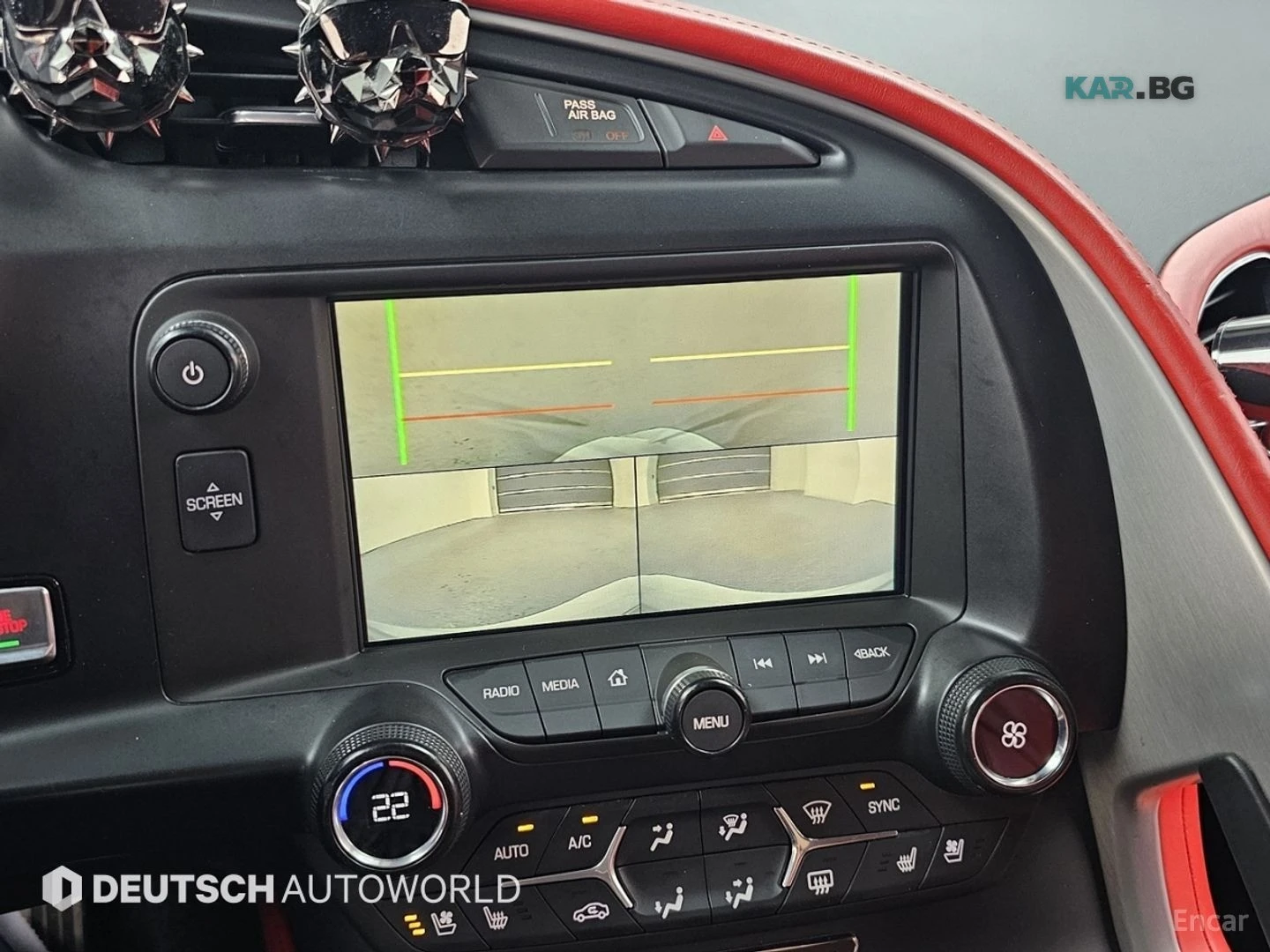 Chevrolet Corvette КОЖА* ОБДУХВ* НАВИ* HUD, снимка 13 - Автомобили и джипове - 55106126