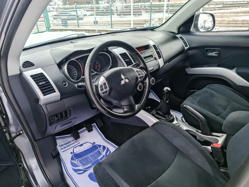 Mitsubishi Outlander 2.4i-170кс-ШВЕЙЦАРИЯ-РЪЧКА-4Х4, снимка 9 - Автомобили и джипове - 53065531