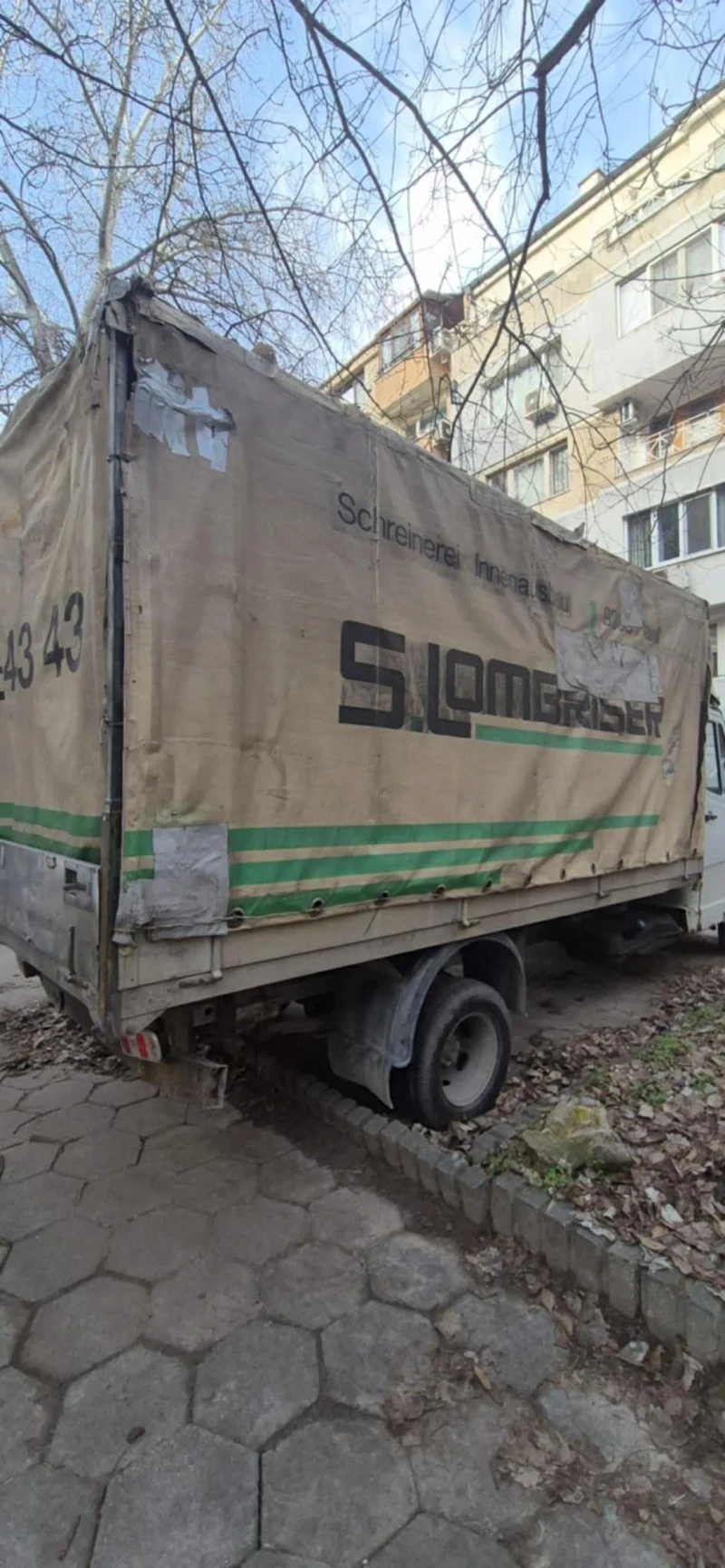 Mercedes-Benz 409 Товарен-Бордови, снимка 5 - Камиони - 53576458