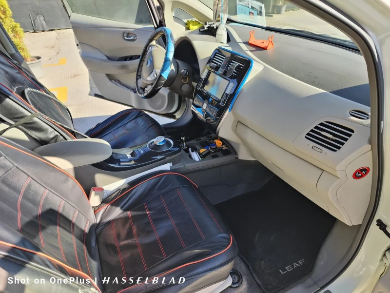 Nissan Leaf  24 kW внос от Швейцария, снимка 7 - Автомобили и джипове - 47525159