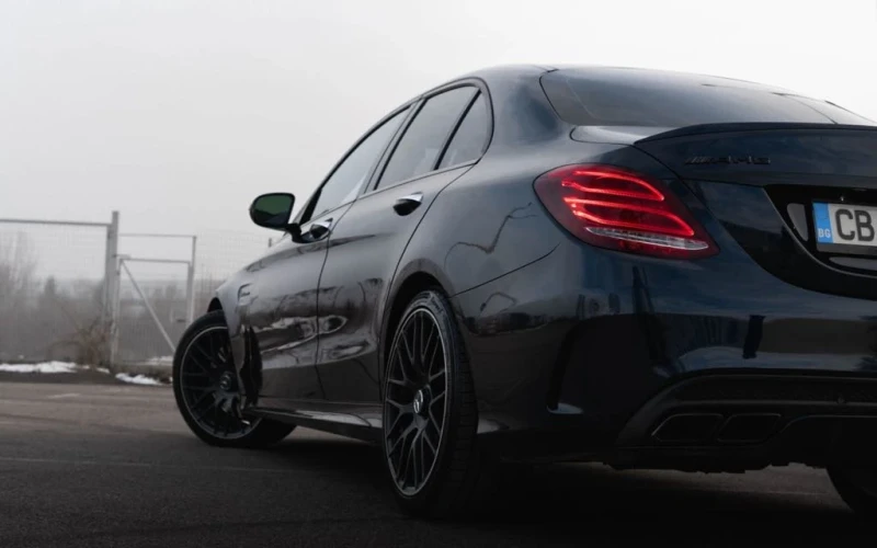 Mercedes-Benz C 63 AMG C63 AMG PANO BURMESTER, снимка 4 - Автомобили и джипове - 47689667