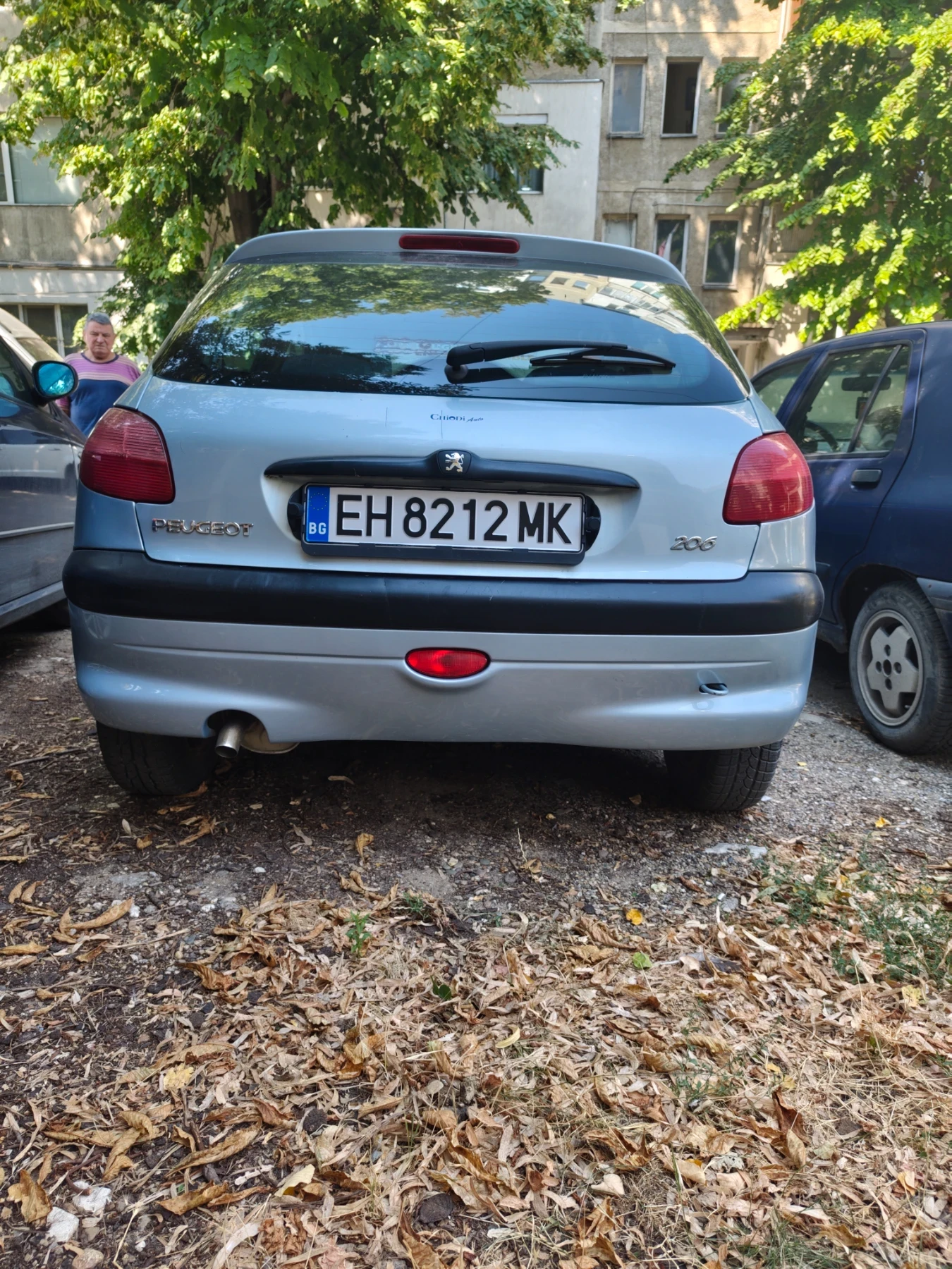 Peugeot 206 75 к.с. 1400см3, снимка 4 - Автомобили и джипове - 55768150