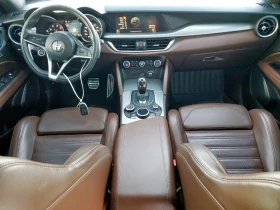Alfa Romeo Stelvio TI* Q4* ДИСТРОНИК* ПОДГРЕВ* ОБДУХВАНЕ* КАФЯВА КОЖА, снимка 8
