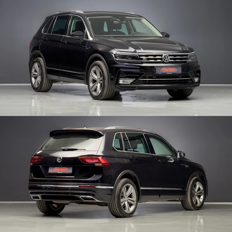 VW Tiguan R-Line/4x4/239кс/масаж/печка/серв.история/камера.., снимка 5 - Автомобили и джипове - 48815961