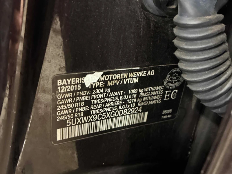 BMW X3 2016 XDRIVE28I / ПОДГРЕВ / КЛИП НА МОТОРА , снимка 15 - Автомобили и джипове - 53493375