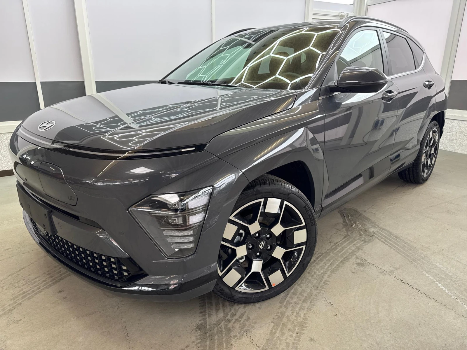 Hyundai Kona NEW!* EV* IMPRESSION;65.4 KWh;NAVI 360 | Mobile.bg   1