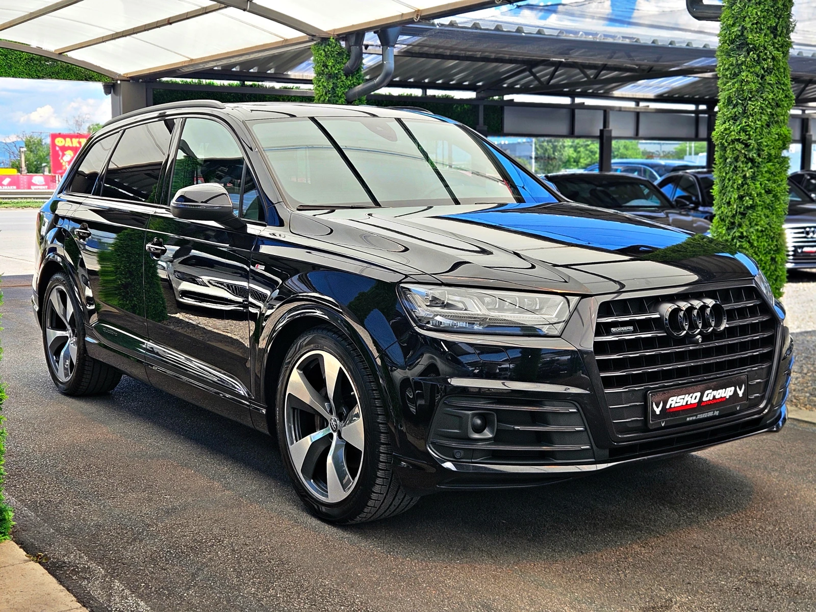 Audi Q7 S-LINE/DISTR/360CAMERA/PANO/САМОПАРКИРАНЕ/ПОДГР/LI, снимка 3 - Автомобили и джипове - 54855699