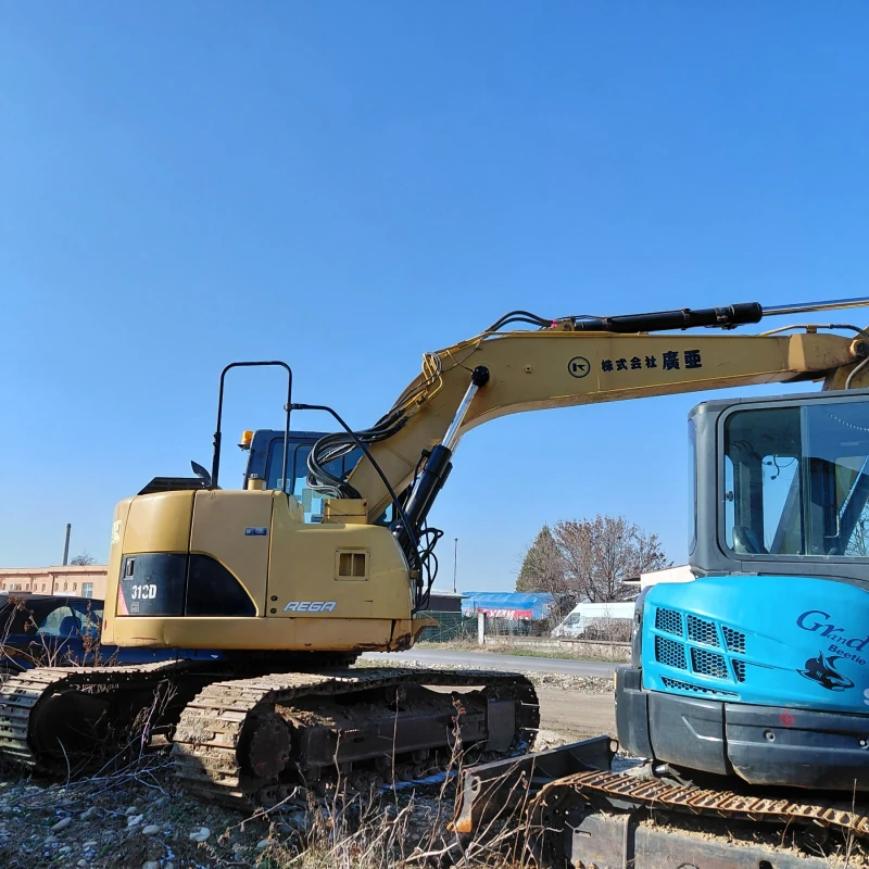 Багер Cat 313DCR * КЛИМАТРОНИК * ТОП СЪСТОЯНИЕ * , снимка 5 - Индустриална техника - 49540145