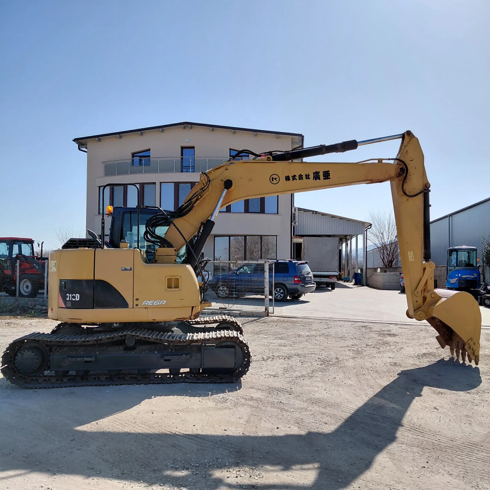 Багер Cat 313DCR * КЛИМАТРОНИК * ТОП СЪСТОЯНИЕ * , снимка 5 - Индустриална техника - 49540145