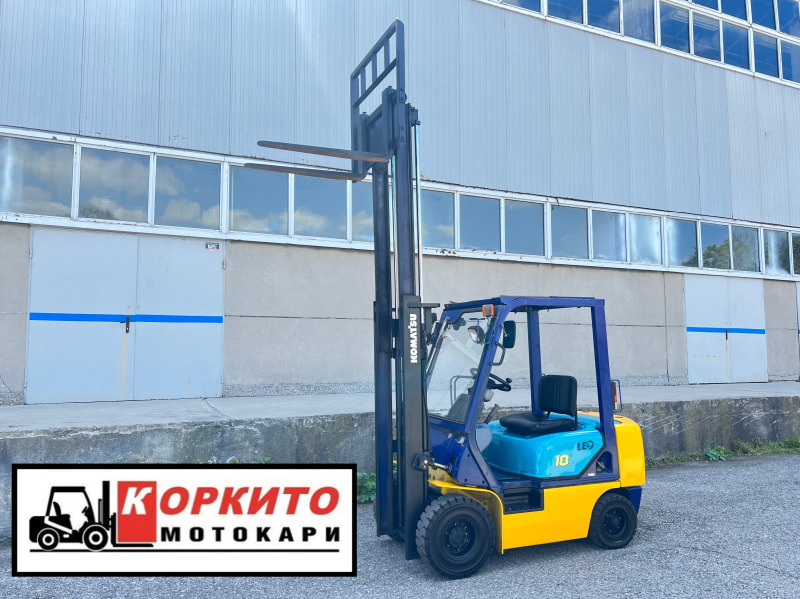 Мотокар Komatsu  1.8 Тона / Челно стъкло / Като Нов!!!, снимка 9 - Индустриална техника - 41963255