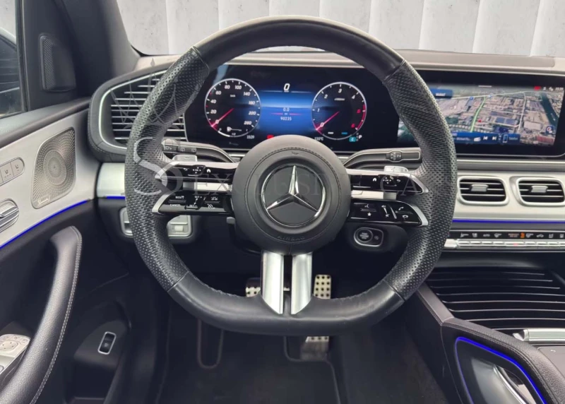 Mercedes-Benz GLS 450 D* AMG* BURMESTER* PANO* ОБДУХВАНЕ* HUD* 360* , снимка 8 - Автомобили и джипове - 52307784