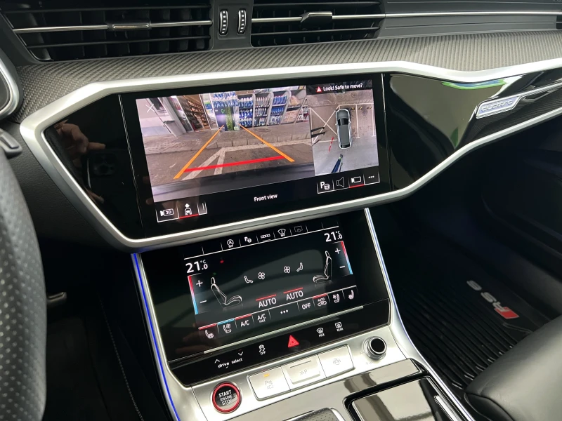 Audi Rs6 /CERAMIC/CARBON/B&O/PANO/HEAD UP/360/MATRIX/22/, снимка 11 - Автомобили и джипове - 52362135