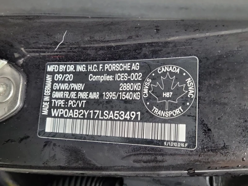 Porsche Taycan 2020 4S * БЕЗ ПЪРВОНАЧАЛНА ВНОСКА, снимка 16 - Автомобили и джипове - 53179445