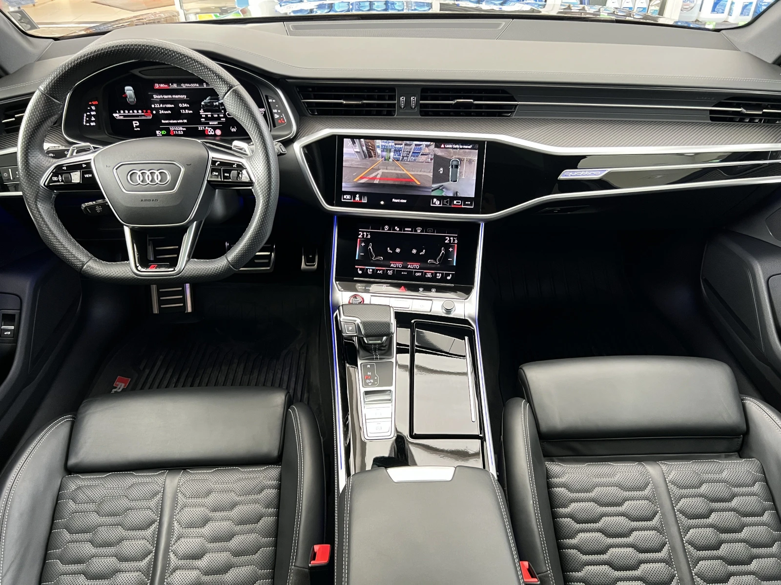 Audi Rs6 /CERAMIC/CARBON/B&O/PANO/HEAD UP/360/MATRIX/22/ | Mobile.bg   13