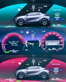 Toyota C-HR Hybrid* AWD-i* ГАРАНЦИОНЕН* Full* Pano* ЛИЗИНГ, снимка 11