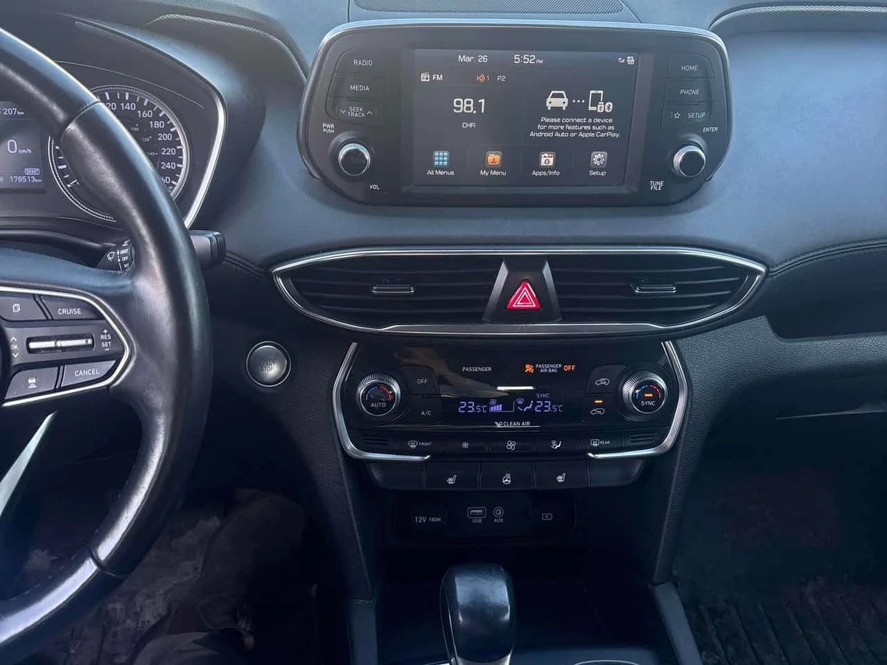 Hyundai Santa fe | Preferred | CARFAX | DISTRONIC | ПОДГРЕВ | , снимка 9 - Автомобили и джипове - 54285767