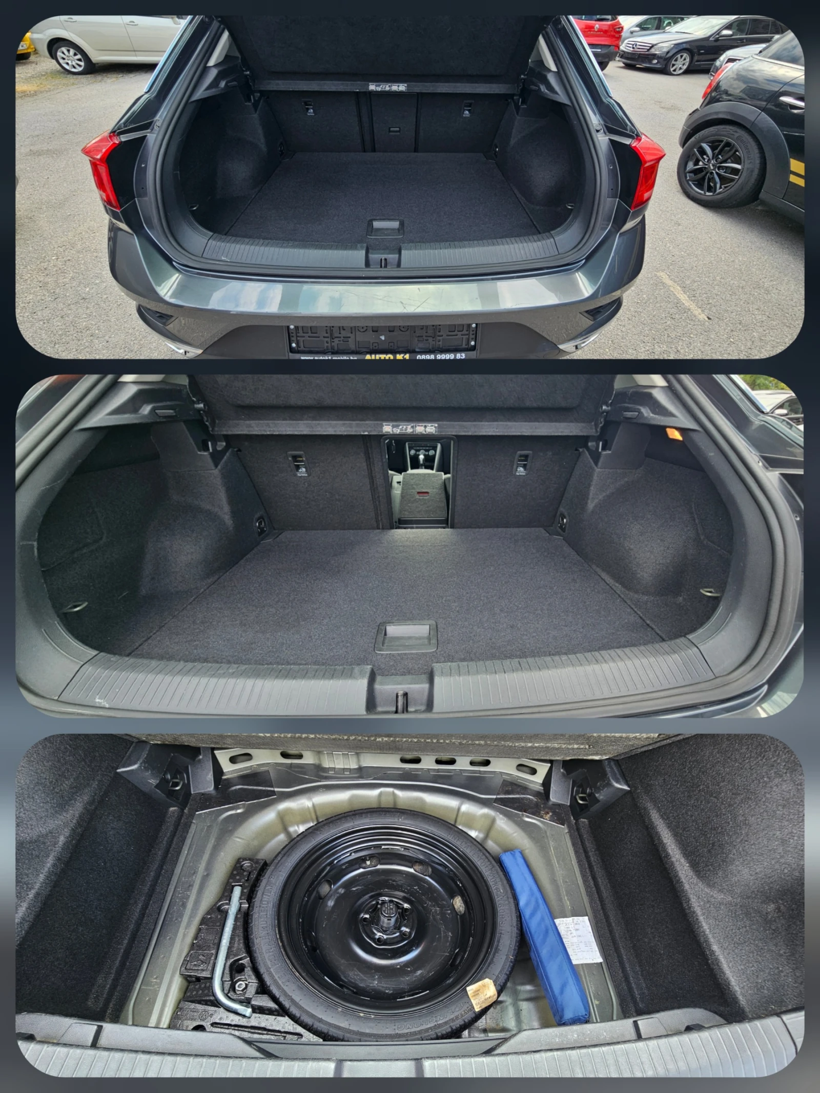VW T-Roc 1.5 TSI ACT DSG SPORT BLUEMOTION , снимка 16 - Автомобили и джипове - 55235099