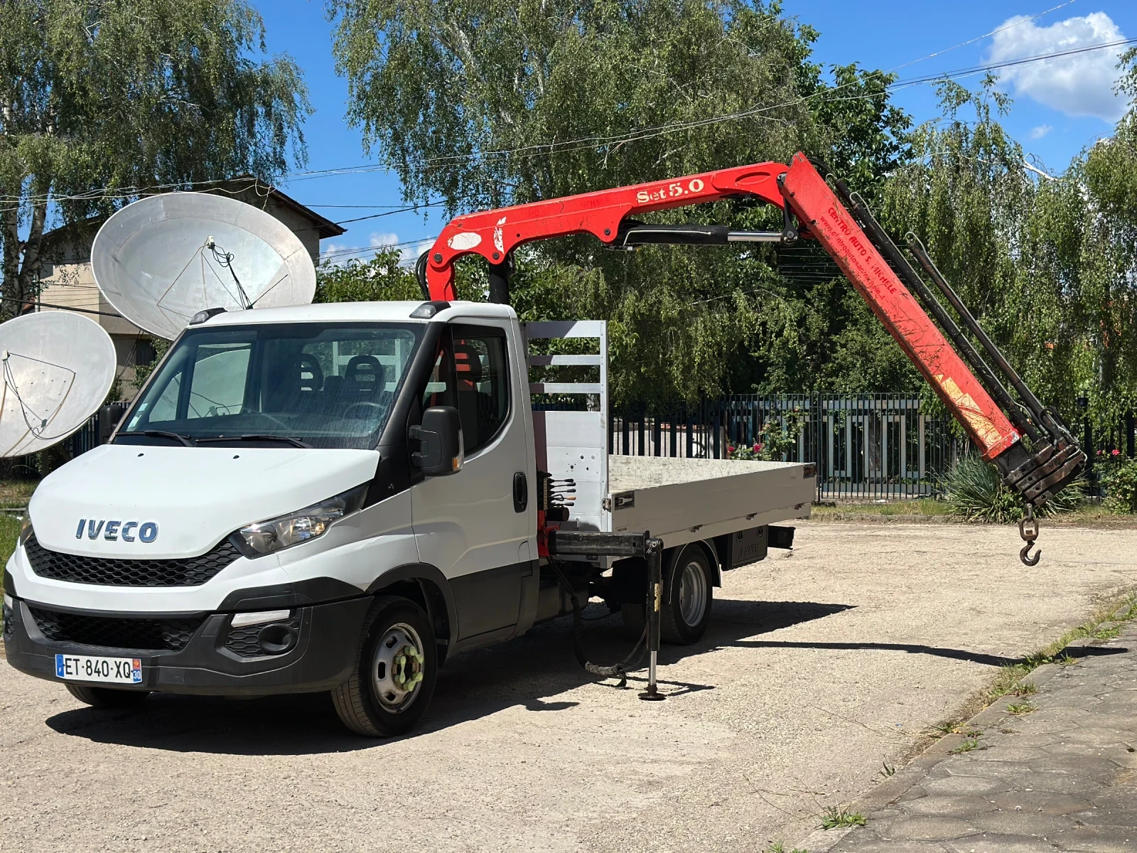 Iveco Daily HC 5.0 4 хидравлични 1100kg на 4 метра !TOP! N1, снимка 5 - Бусове и автобуси - 54960367