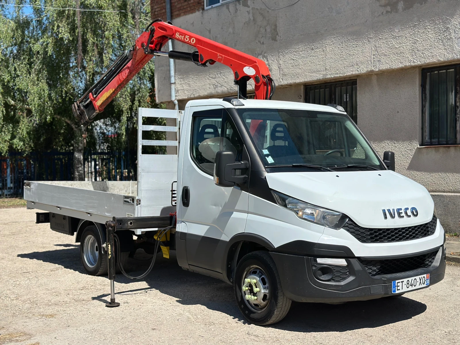 Iveco Daily HC 5.0 4 хидравлични 1100kg на 4 метра !TOP! N1, снимка 8 - Бусове и автобуси - 54960367