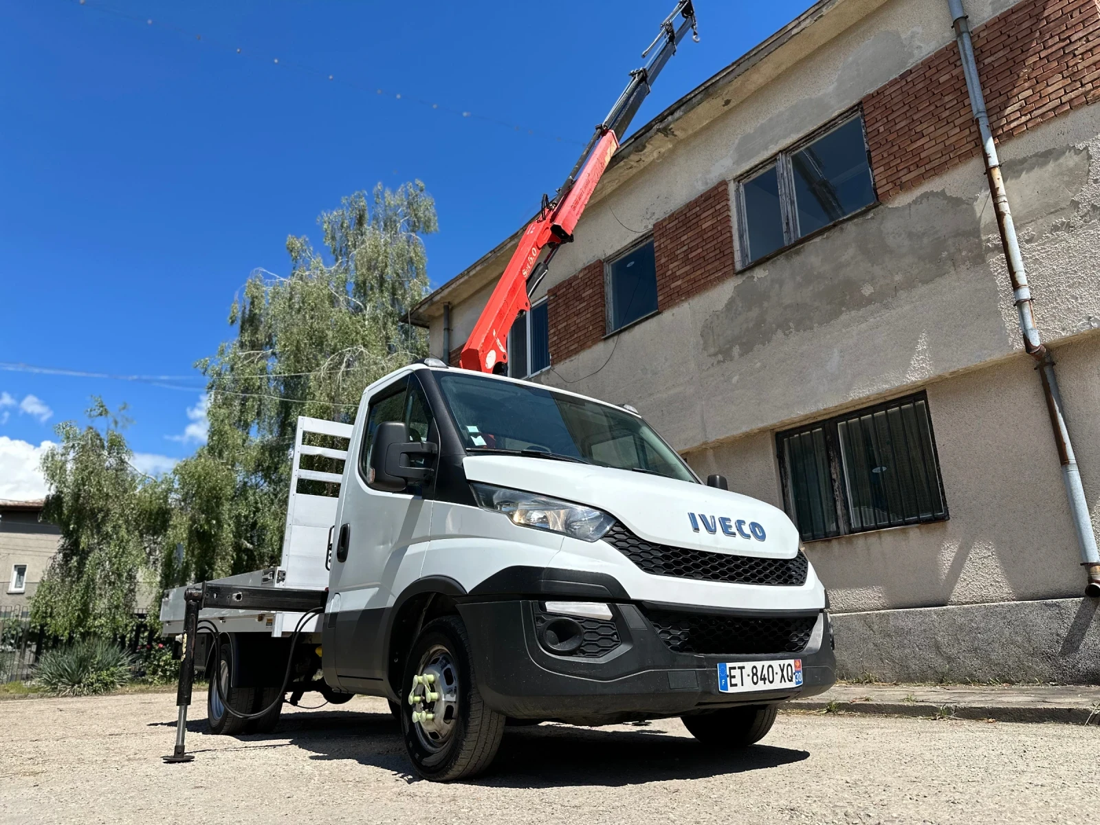Iveco Daily HC 5.0 4 хидравлични 1100kg на 4 метра !TOP! N1