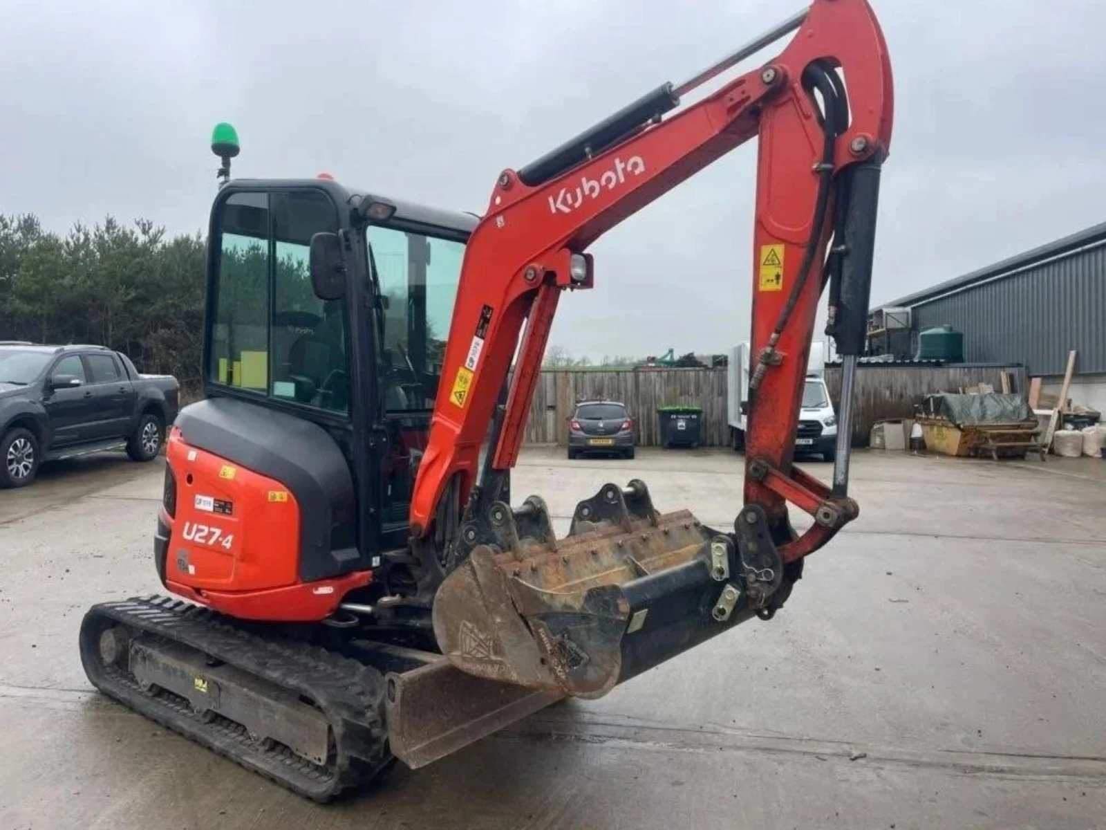 Багер Kubota U27-4  | Auto.bg — изображение 1