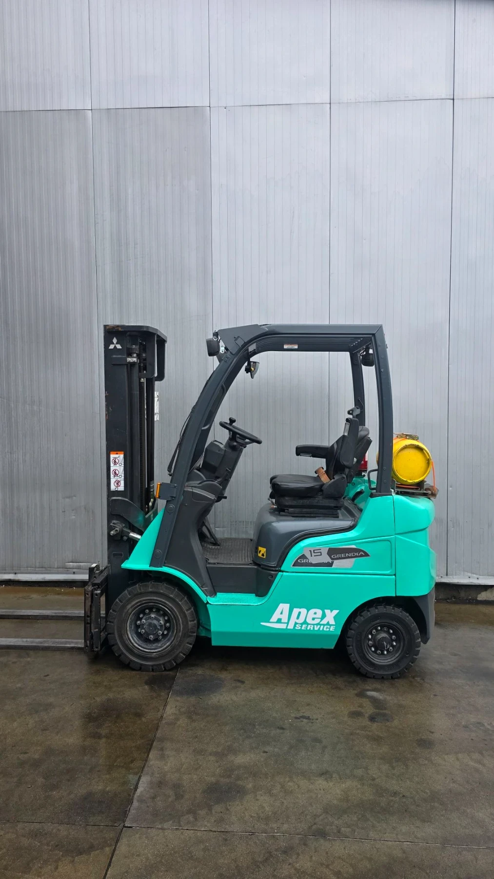 Мотокар Mitsubishi FG15N 1.5тона