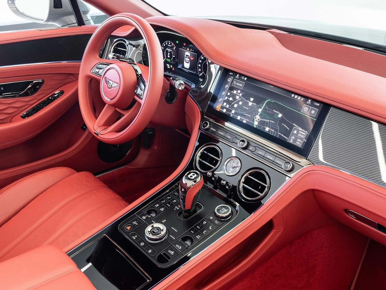 Bentley Continental gt GTC SPEED V8 HYBRID/FIRST EDITION/BLACKLINE/CARBON, снимка 16 - Автомобили и джипове - 53717891