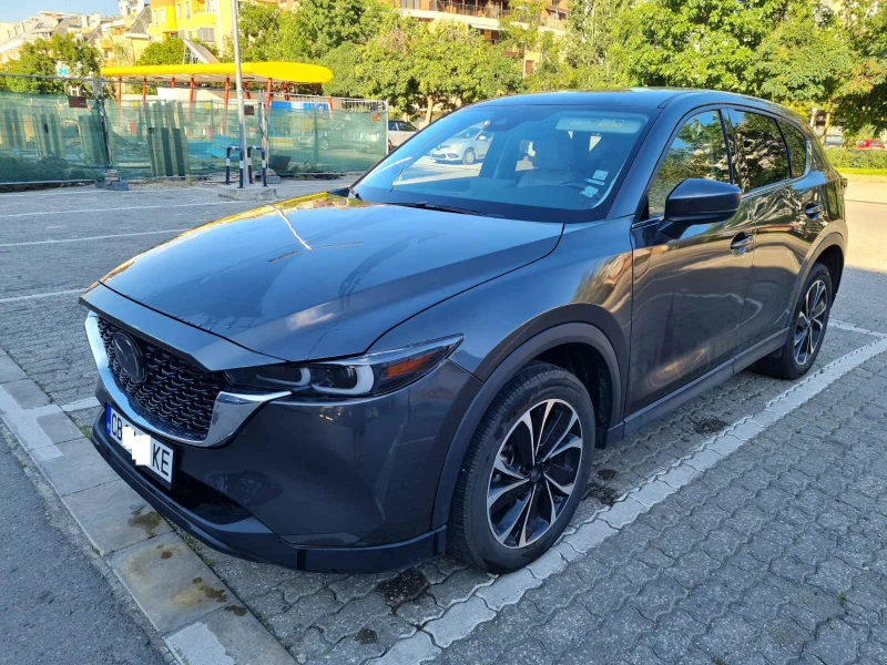 Mazda CX-5 2.5 4x4 AFS бяла кожа, снимка 3 - Автомобили и джипове - 47479555