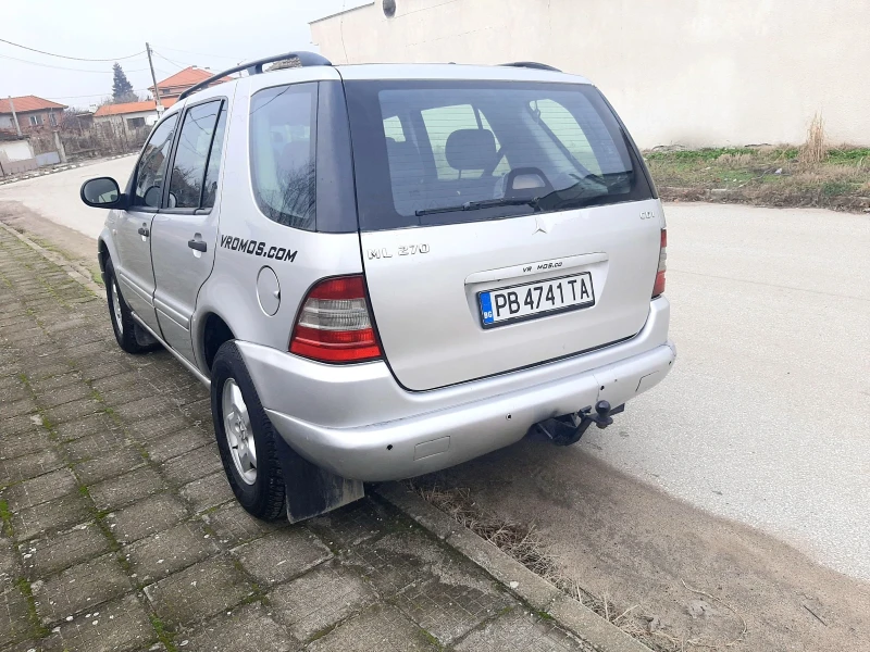 Mercedes-Benz ML 270 2.7CDI.163k+ КЛИМА. 4+ 4.ТОП , снимка 4 - Автомобили и джипове - 48643572