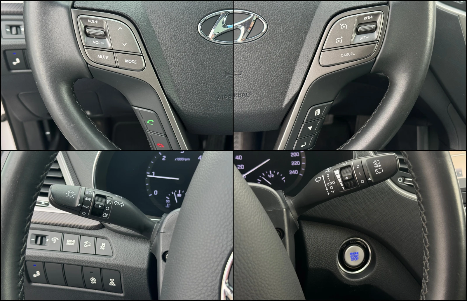 Hyundai Santa fe 2.2D ! 4WD ! 6+ 1 ! Premium !, снимка 16 - Автомобили и джипове - 54537920