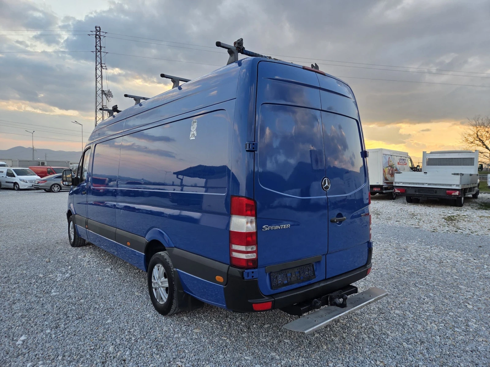 Mercedes-Benz Sprinter 319 CDI, V6, Макси, Климатик, снимка 3 - Бусове и автобуси - 53728076