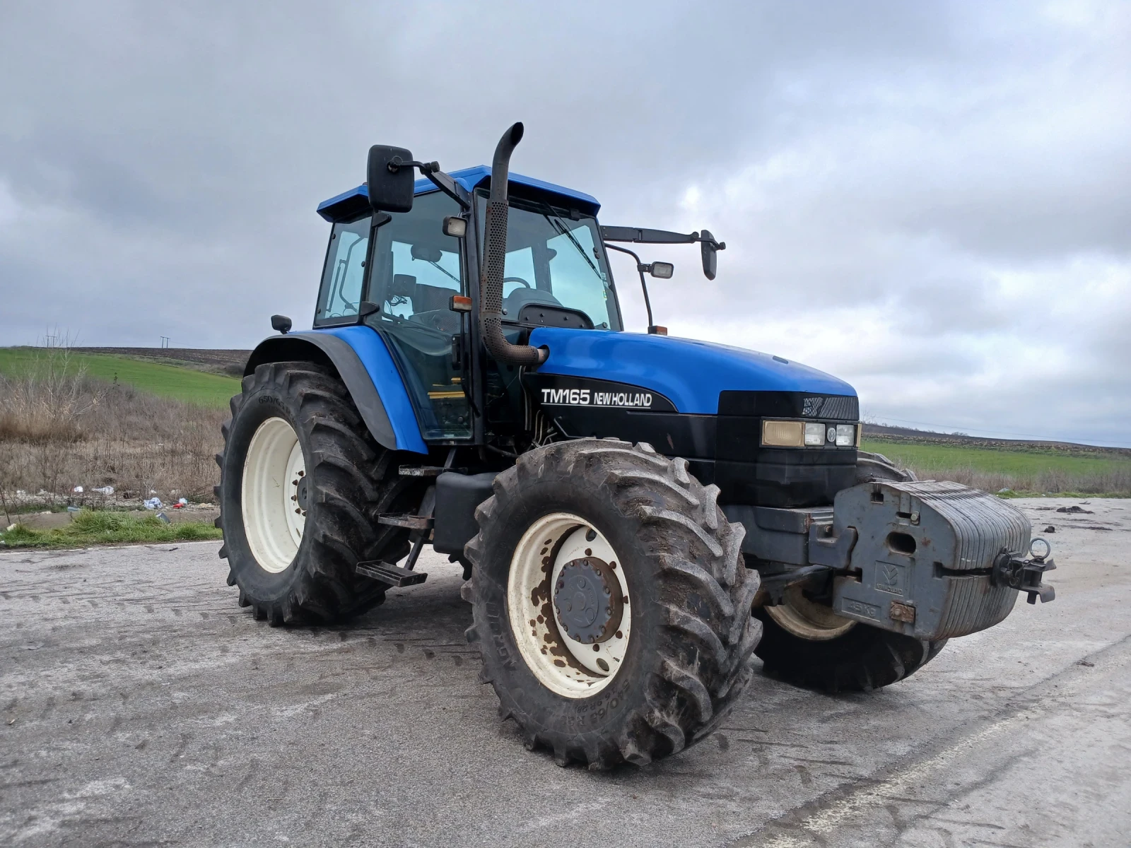 Трактор New Holland ТМ165, снимка 3 - Селскостопанска техника - 54973869