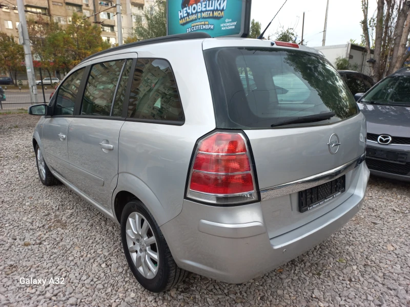 Opel Zafira 1.8&#34;benz/7mesten, снимка 4 - Автомобили и джипове - 47465639