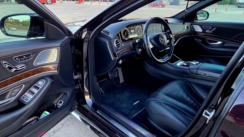 Mercedes-Benz S 350  9G/4-MATIC/LONG/AMG/PANORAMA/3xTV/360/, снимка 7 - Автомобили и джипове - 52696330