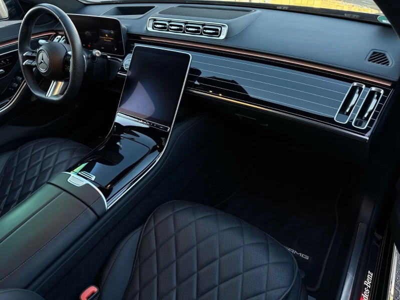 Mercedes-Benz S 400 AMG, Long, 21, Месечна вноска от 2200 лв., снимка 10 - Автомобили и джипове - 52749102