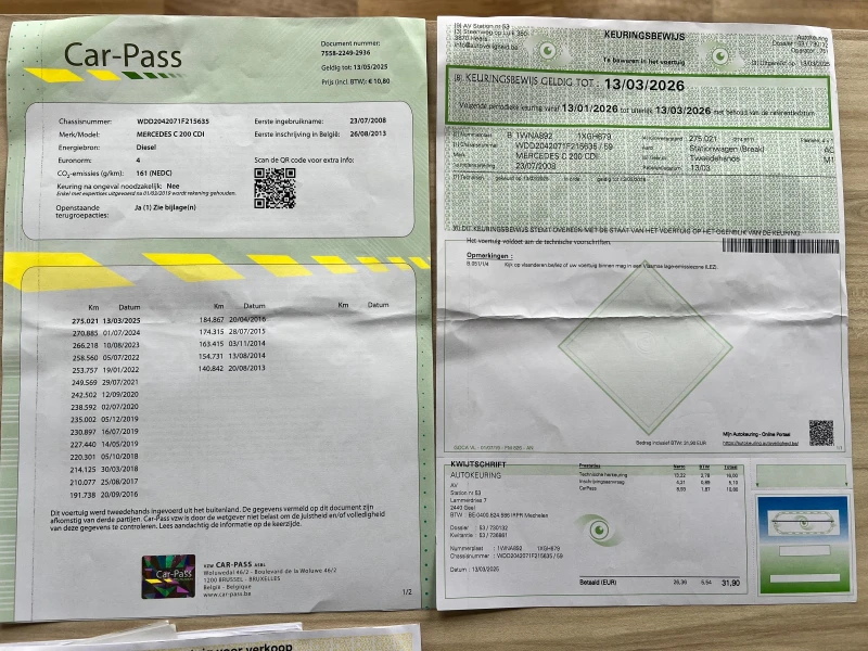 Mercedes-Benz C 220 2.2CDI OM646 AVANTGARDE БЕЛГИЯ, снимка 15 - Автомобили и джипове - 53562296