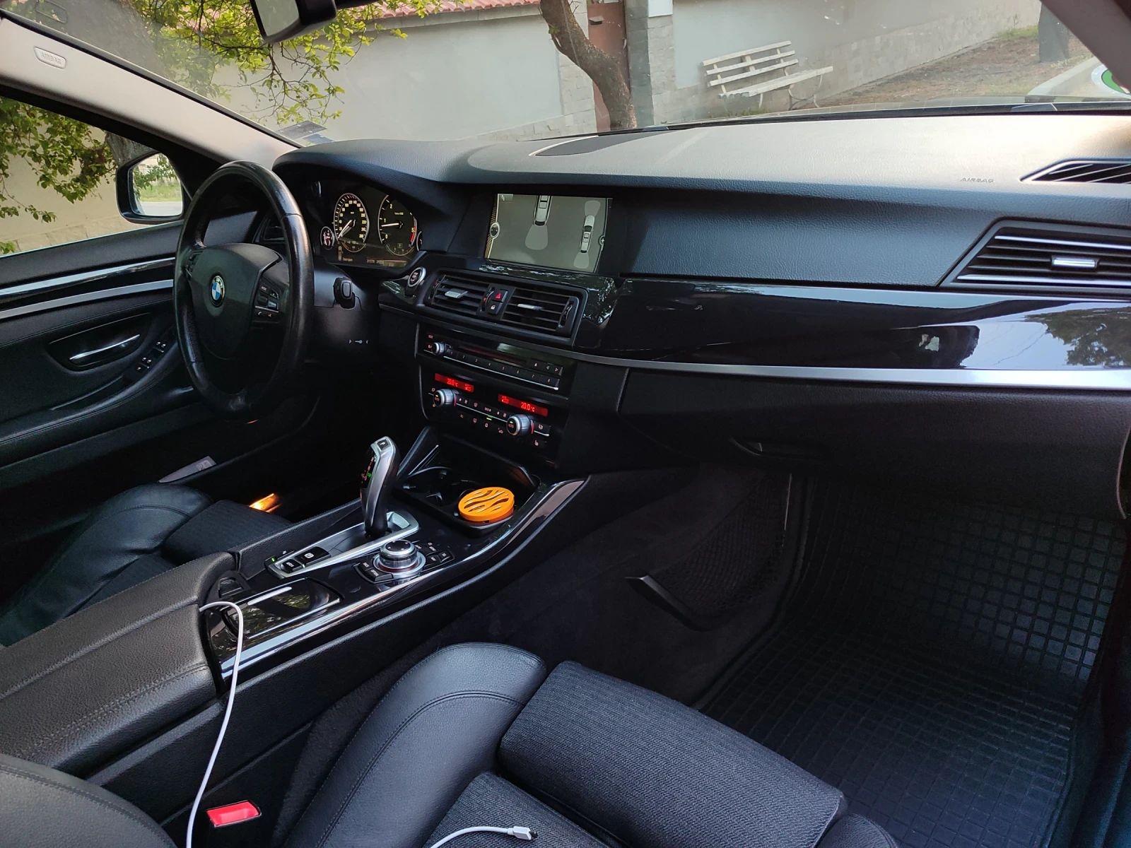 BMW 525 3.0 д 204 коня Head up Panorama | Mobile.bg — изображение 2